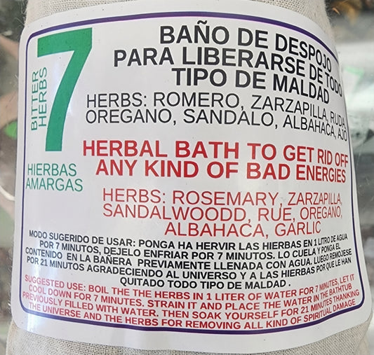 Baño Amargo - Bitter Bath