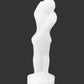White Couple candle