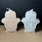 Hamsa Candle