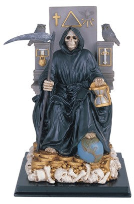 Santa Muerte en Trono