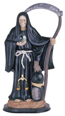 Black Santa Muerte