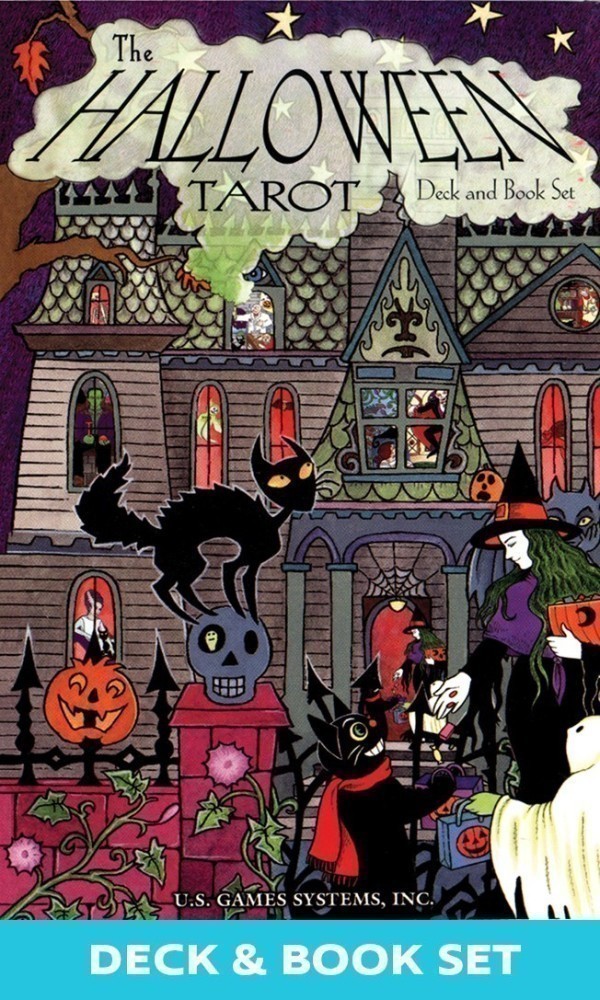 Halloween Tarot Deck/ Book Set