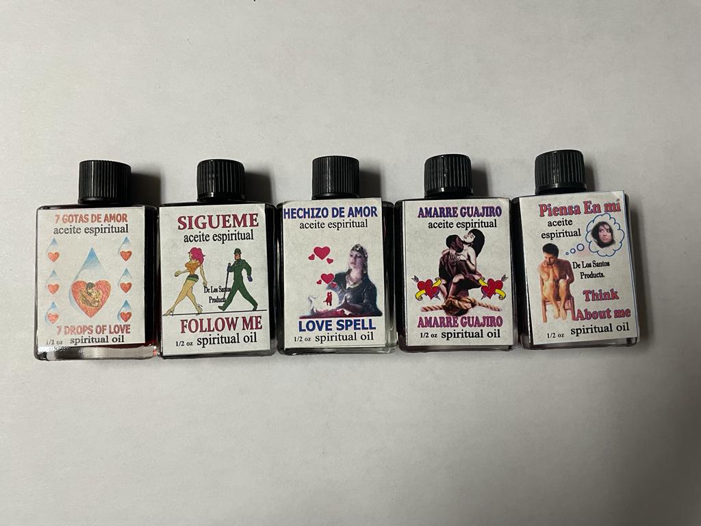 Spiritual Love Oils