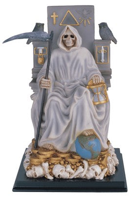 Santa Muerte en Trono